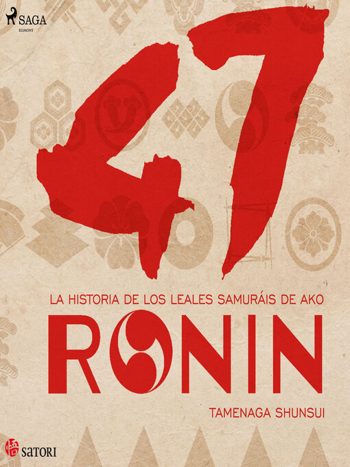 Title details for 47 ronin by Tamenaga Shunsui - Wait list